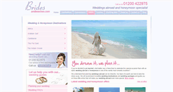 Desktop Screenshot of bridesandbeaches.com